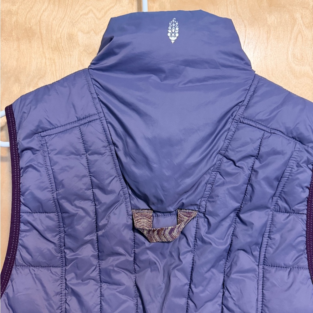 Free People Lavender Puffer Vest - Picture 4 of 7